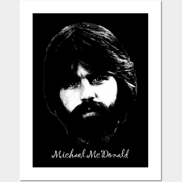 Michael McDonald Portrait Wall Art by LEMESGAKPROVE